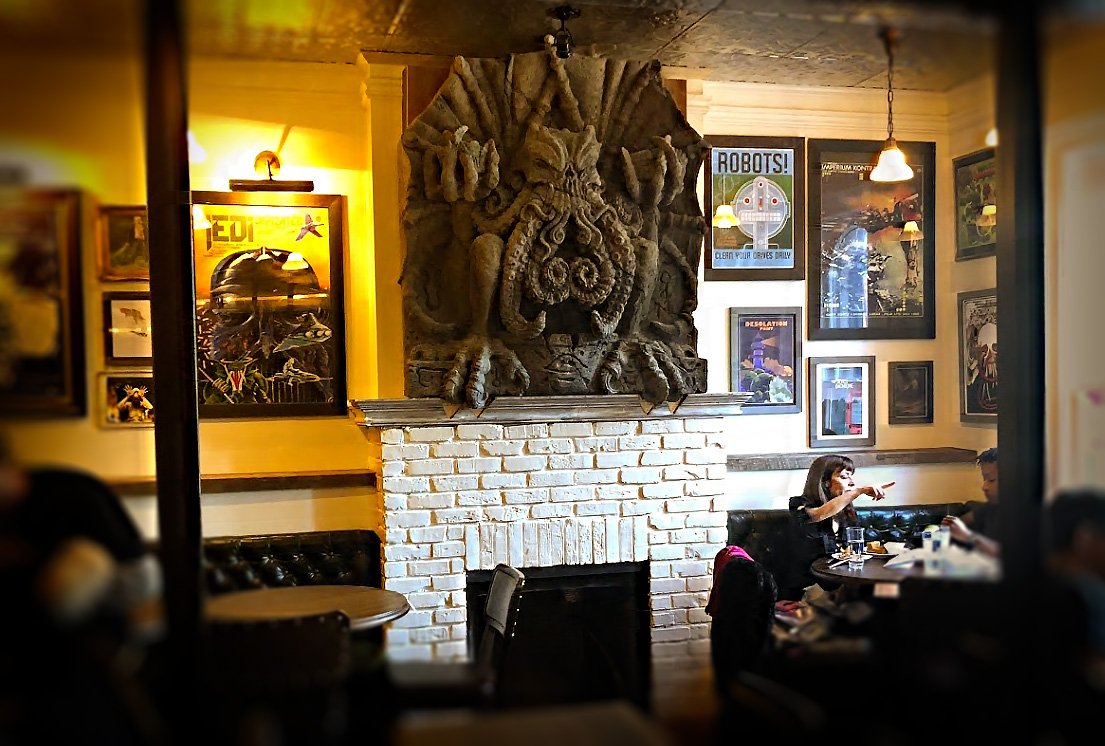 Eclectic Pub at Storm Crow Manor
